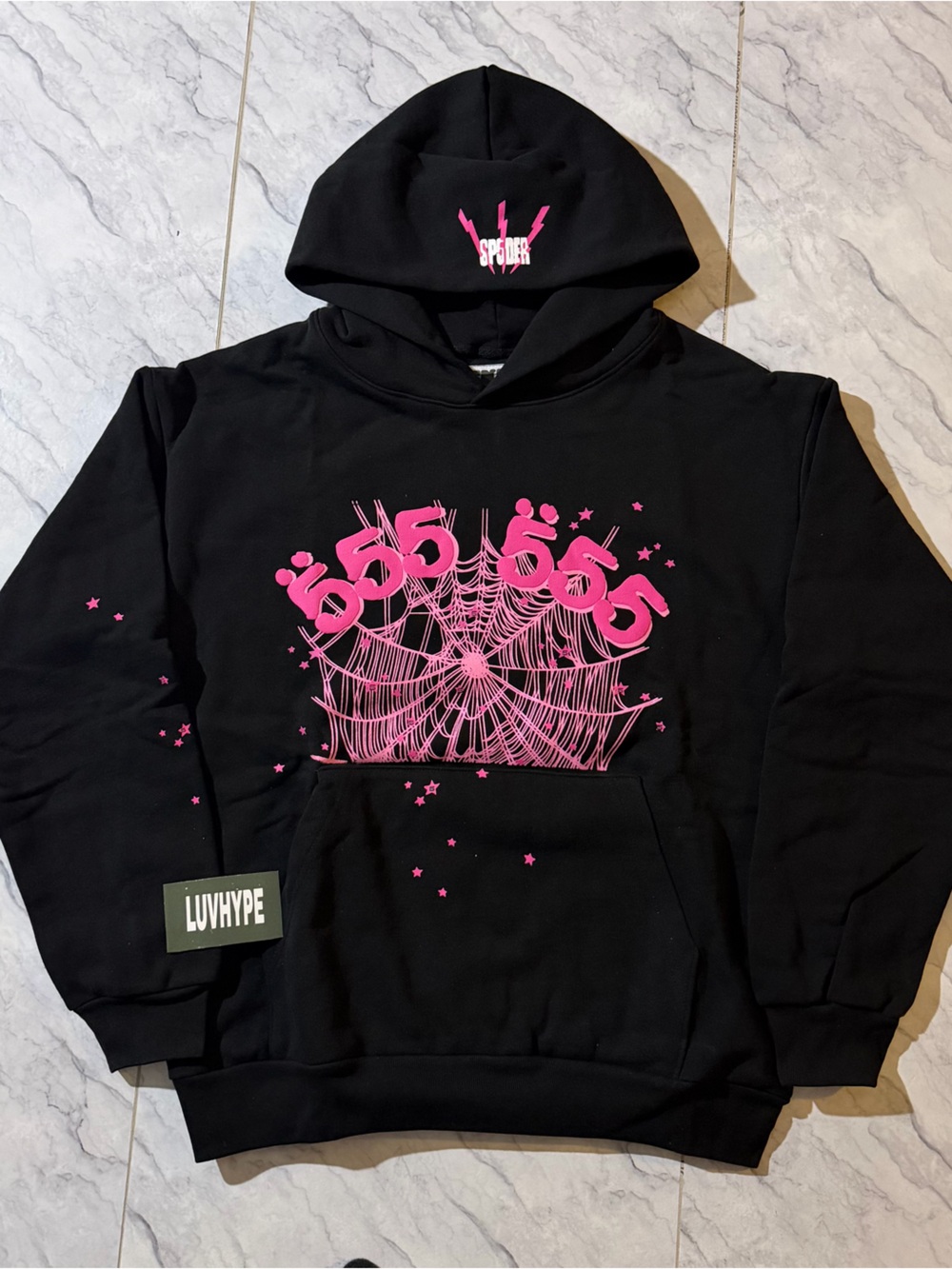Sp5der Angel Number Hoodie
